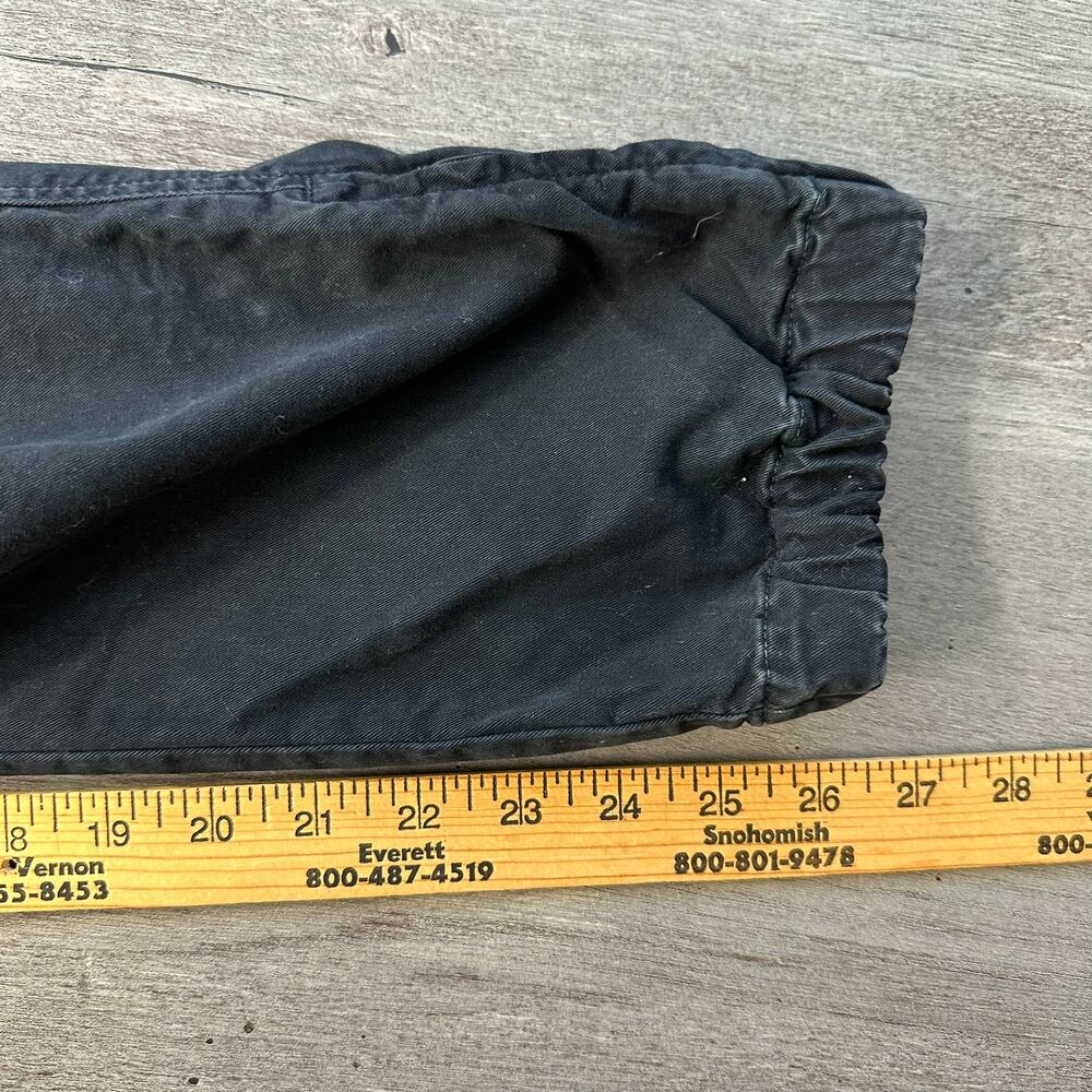 Nili Lotan Cropped French Military Pants Zip Jogger Ankle Carbon 8 - Picture 14 of 16